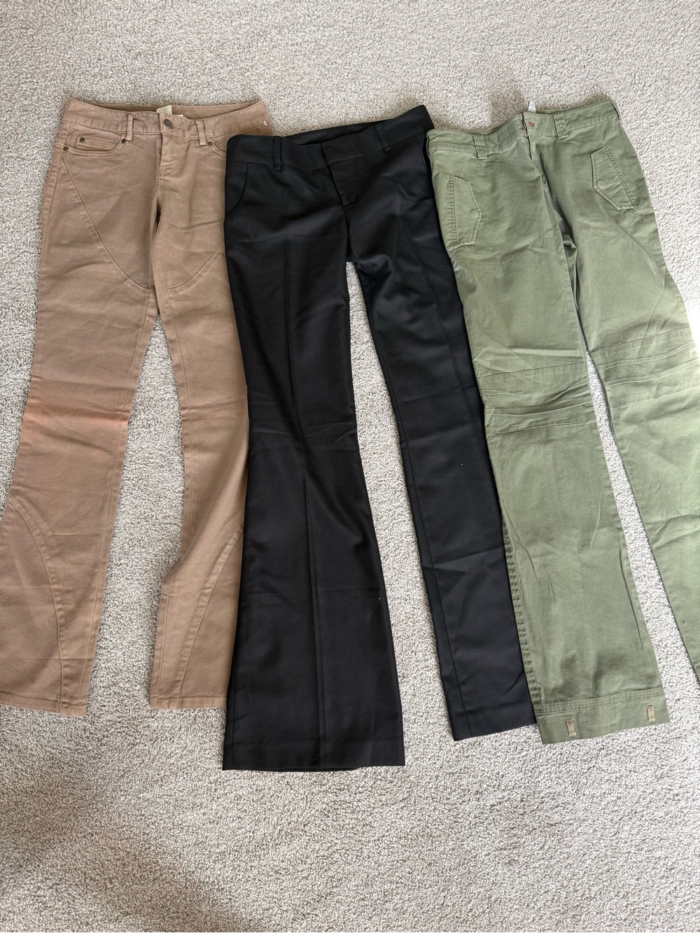 3 Pairs of Women's Pants with Branded Waist Label